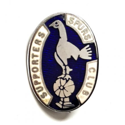 Значок Supporters spurs club. Футбольный клуб &quot;Тоттенхэм Хотспур&quot;