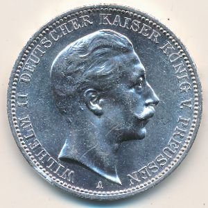 Пруссия 3 марки 1909 год