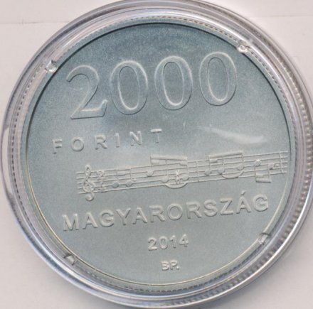 Венгрия 2000 форинтов 2014 год - Бени Эгреши