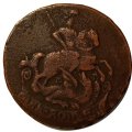 2 копейки 1766 год ММ Екатерина II (1762 - 1796) - F