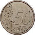 Ватикан 50 евроцентов 2016 год - папа Франциск