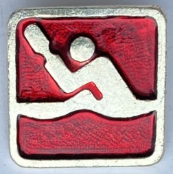 Значок. XXll Олимпиада 80. Москва 1980. Гребля