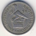 Южная Родезия 1 шиллинг 1952 год