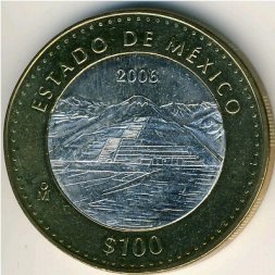 Мексика 100 песо 2006 год