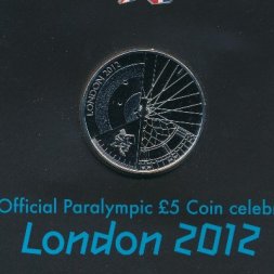 Великобритания 5 фунтов 2012 год