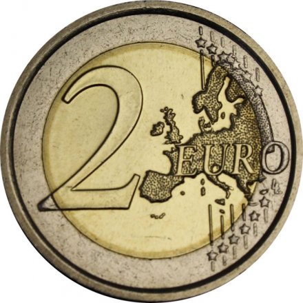 Сан-Марино 2 евро 2011 год - Дворец Правительства