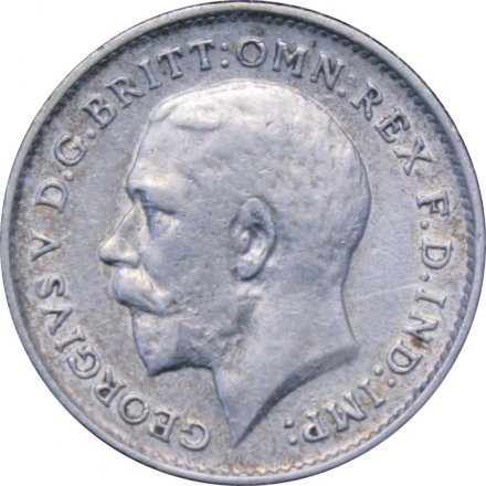 Великобритания 3 пенса 1911 год