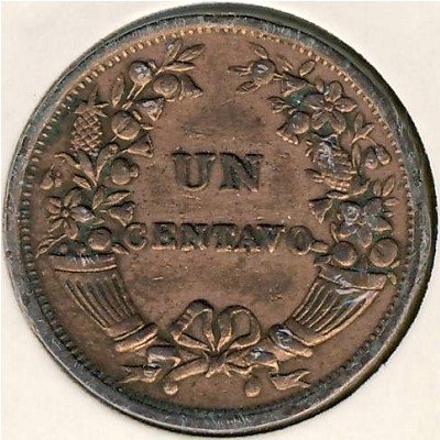 Перу 1 сентаво 1938 год