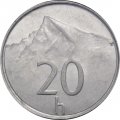 Словакия 20 геллеров 1996 год 