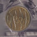 Австралия 1 доллар 2000 год - Выставка Olymphilex (в буклете)