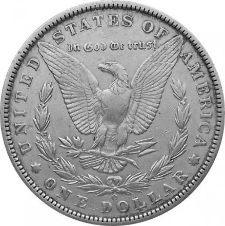 США 1 доллар 1887 год - Морган (O)