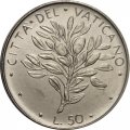 Ватикан 50 лир 1970 год - Папа Павел VI