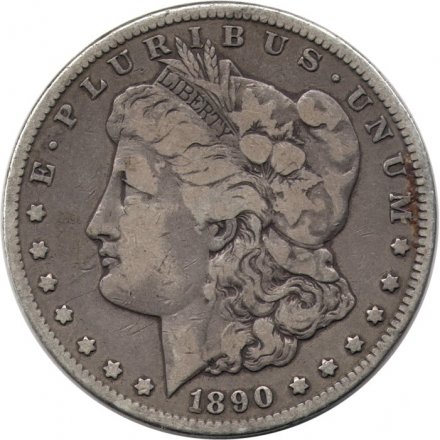 США 1 доллар 1890 год - Морган (CC)