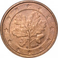 Германия 1 евроцент 2004 год (G)