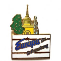 Значок Радиостанция Европа Плюс Санкт-Петербург. Europa Plus St. Peterburg