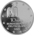 Германия 10 евро 2002 год - Художественная выставка &quot;Documenta Kassel&quot;