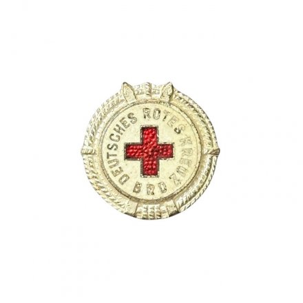 Значок ГДР. Deutsches Rotes Kreuz. Немецкий Красный Крест