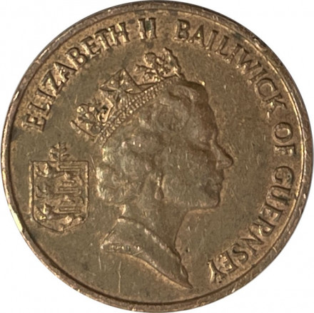 Гернси 1 пенни 1994 год