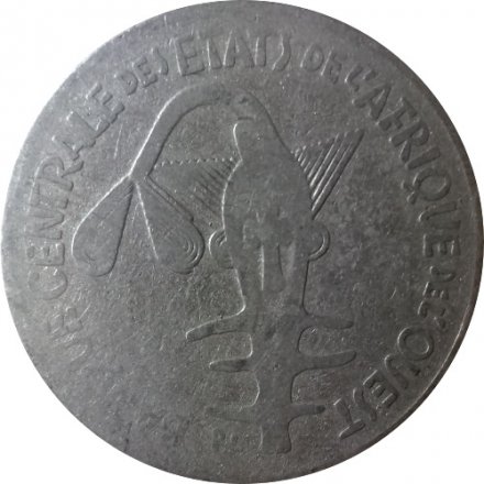 Западная Африка 100 франков 1982 год