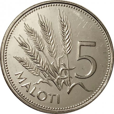 Лесото 5 малоти 2010 год
