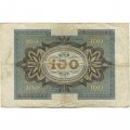Германия 100 марок 1920 год - Бамбергский всадник - F+