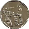 Куба 5 сентаво 2016 год (арабские цифры)