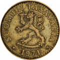 Финляндия 20 пенни 1971 год
