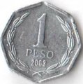 Чили 1 песо 2003 год