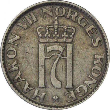 Норвегия 50 эре 1956 год