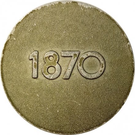 Настольная медаль Ленин. Lenin. 1870