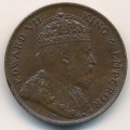 Джерси 1/24 шиллинга 1909 год