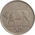 Ирландия 5 пенсов 2000 год
