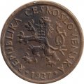 Чехословакия 10 геллеров 1937 год