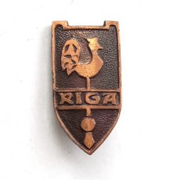 Значок Рига. Riga. Тяжелый, булавка