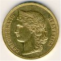 Швейцария 20 франков 1894 год
