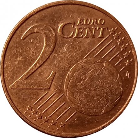 Бельгия 2 евроцента 2003 год - Король Альберт II
