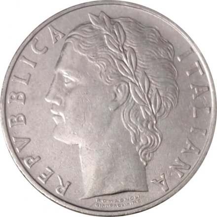 Италия 100 лир 1965 год