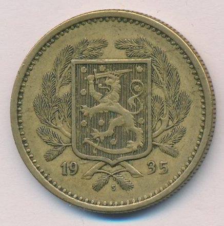Финляндия 20 марок 1935 год