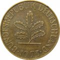ФРГ 10 пфеннигов 1973 год - J