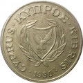 Кипр 20 центов 1990 год - Зенон Китийский