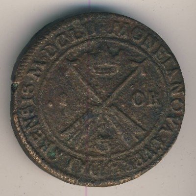Швеция 1 эре 1652 год