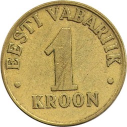 Эстония 1 крона 2000 год