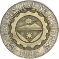 Филиппины 10 песо 2005 год Мабини и Бонифасио