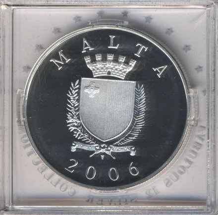 Мальта 5 лир 2006 год - Сэр Теми Заммит