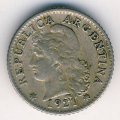 Аргентина 5 сентаво 1921 год