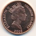Соломоновы острова 2 цента 2005 год