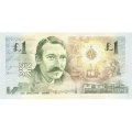 Шотландия 1 фунт 1994 год - Роберт Луис Стивенсон UNC