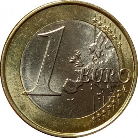 Португалия 1 евро 2010 год