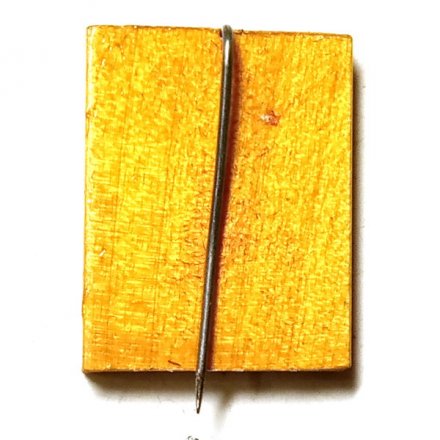 Значок деревянный Валаам