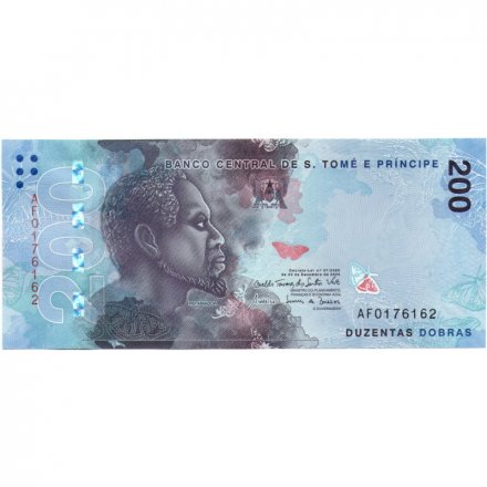 Сан-Томе и Принсипи 200 добра 2020 год (выпуск 2021 года) - UNC